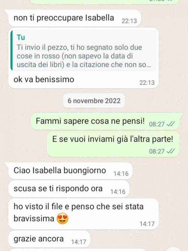 Recensioni clienti